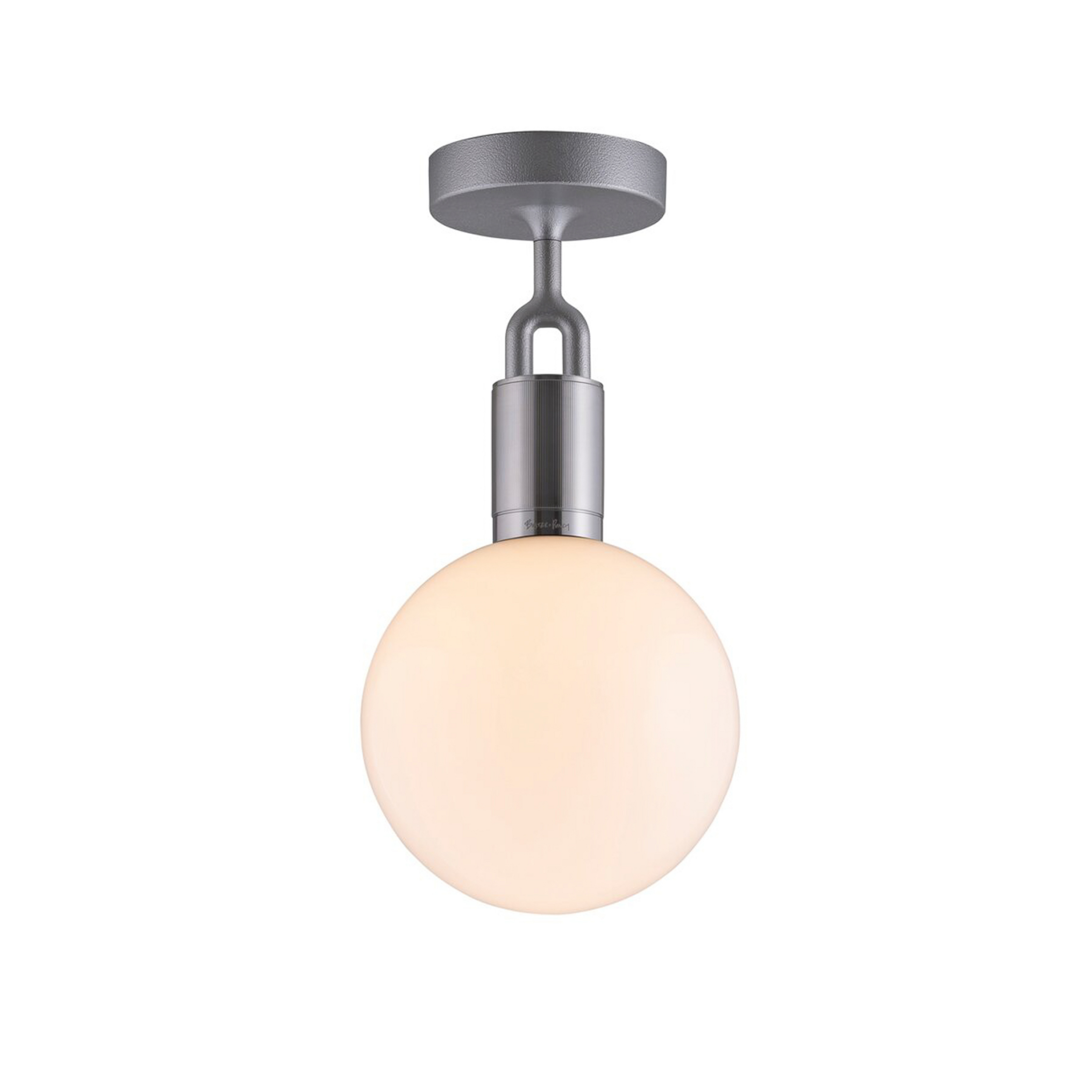 Buster + Punch Forked acier/verre opale Ø 20cm