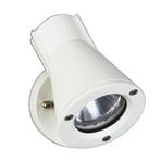 Outdoor wall spotlight 639, white, rotatable and swivelling