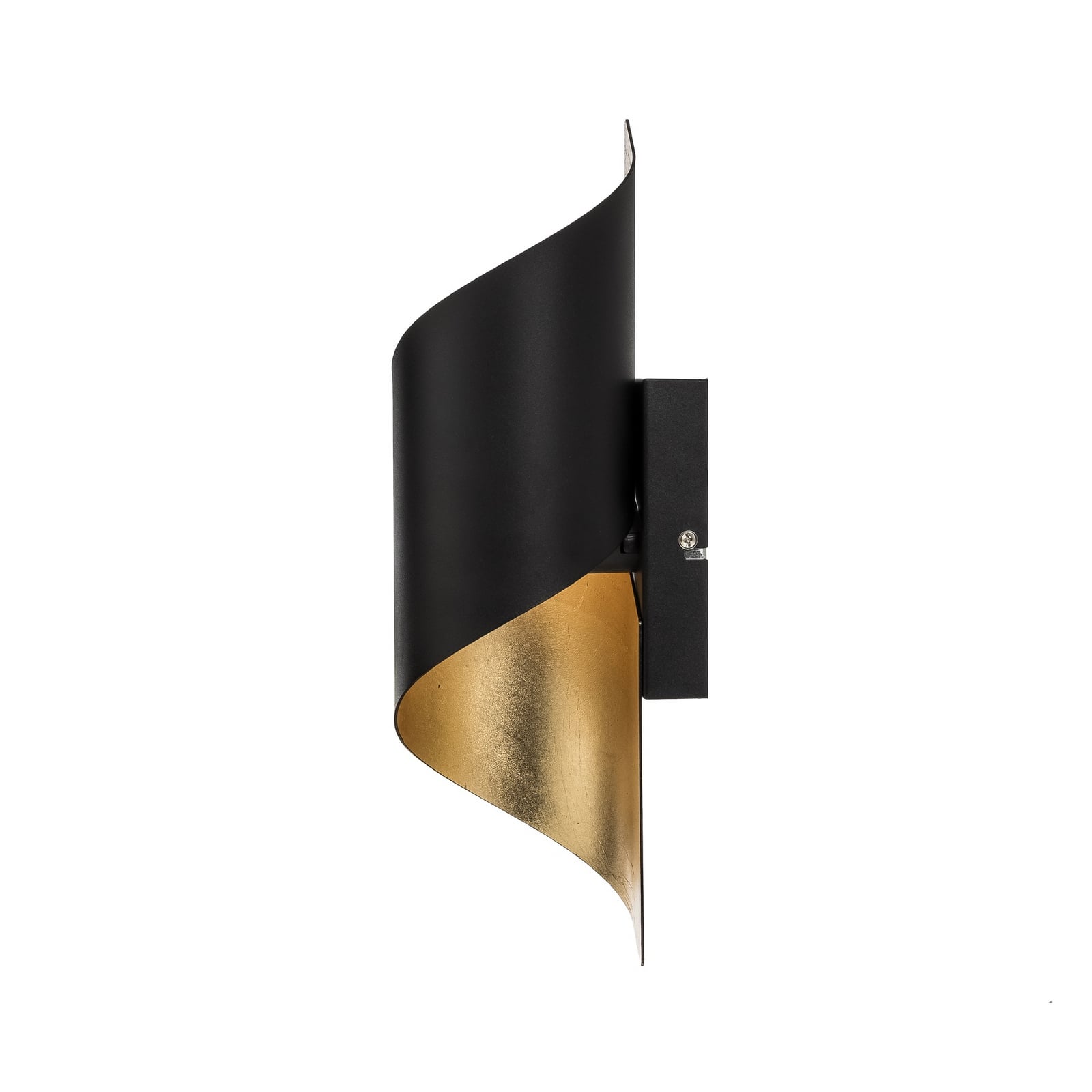 Chenotara Aplique de Pared Black/Gold - Lindby