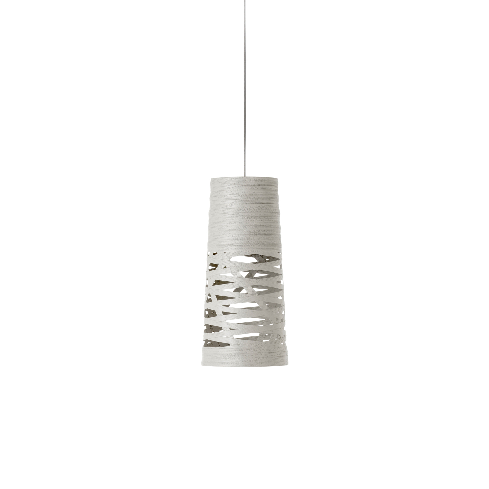 Foscarini Tress mini pendant light, white