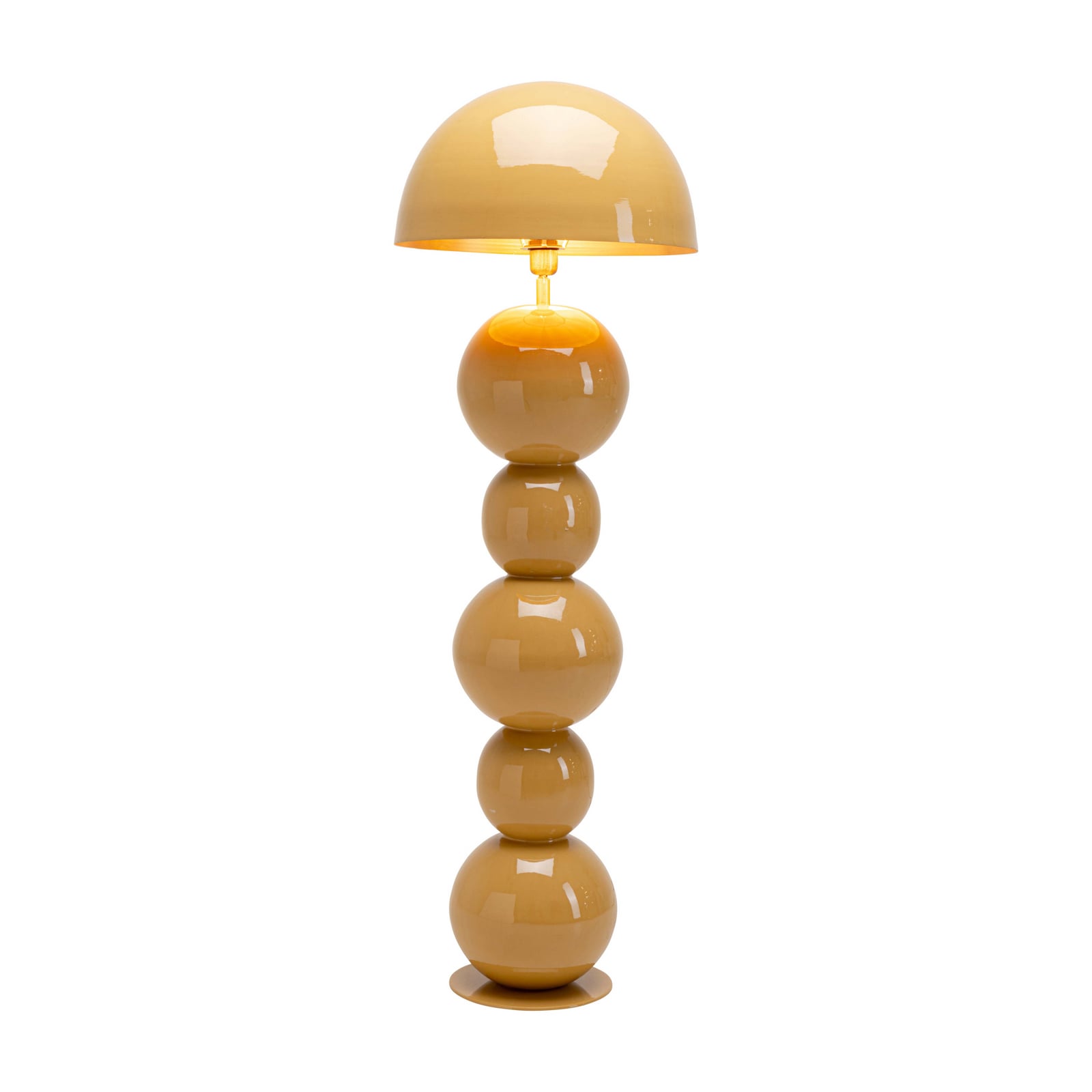 KARE gulvlampe Candy, brun, stål, højde 125 cm, E27