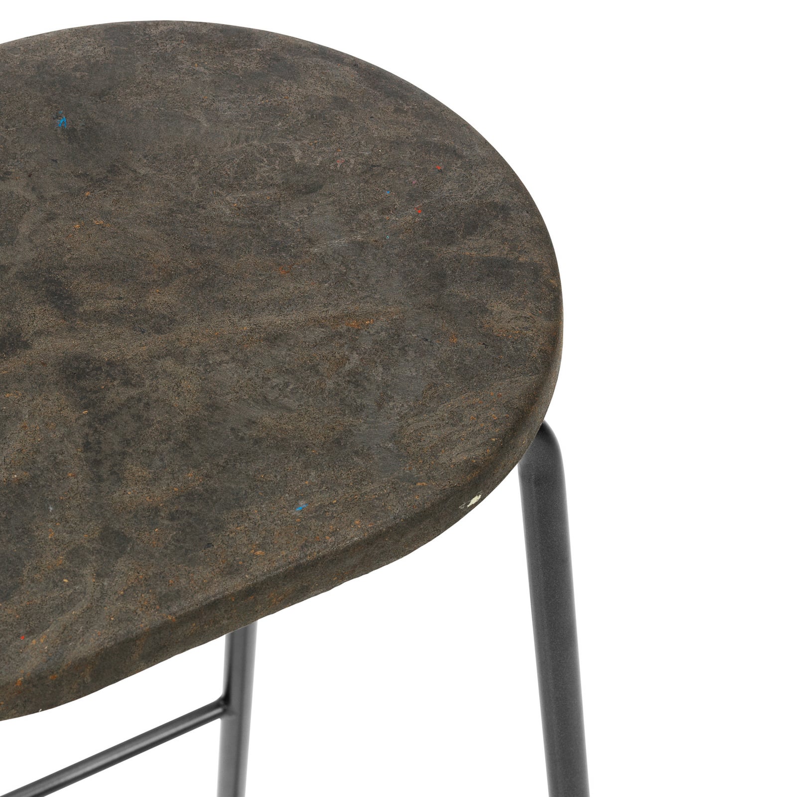 Chaise Earth, marron, acier, hauteur 74 cm - Mater Chaise Earth, marron, acier, hauteur 74 cm - Mater