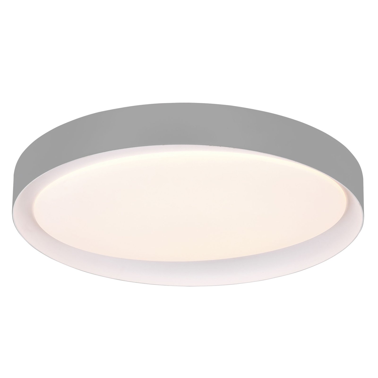 Stropné LED svetlo Zeta tunable white sivé/biele