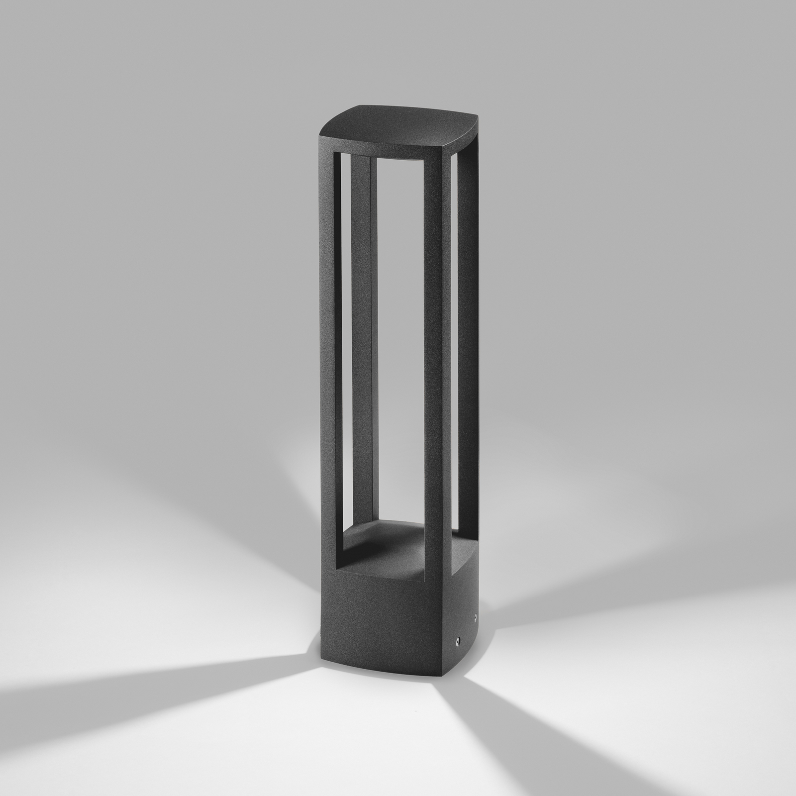 Bornes lumineuses LED Mirage noires, 48 cm, CCT, IP54 - Light-Point