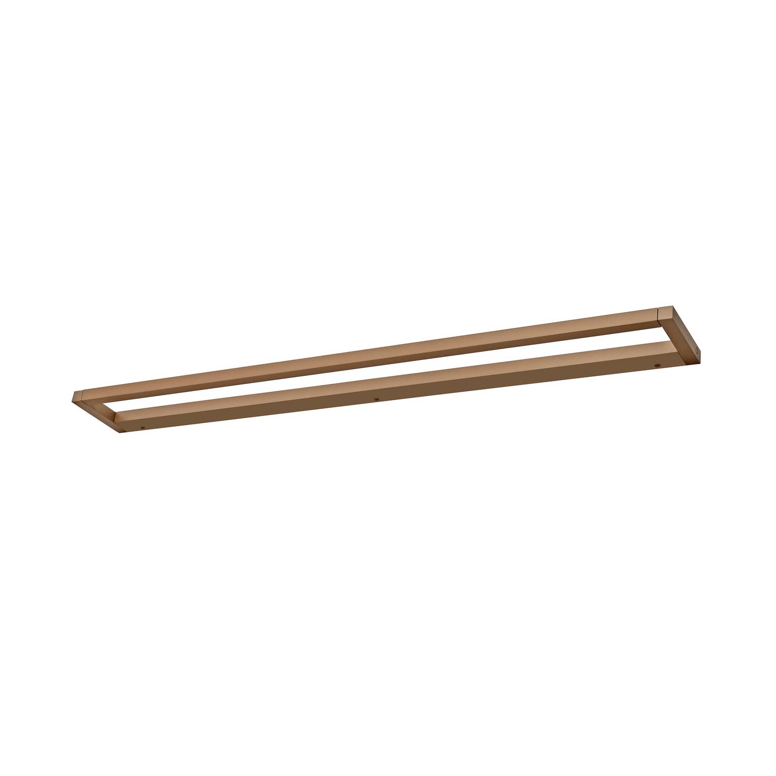 PURE LED-Wandlampe Puro bronze Breite 100cm Aluminium Dimmer