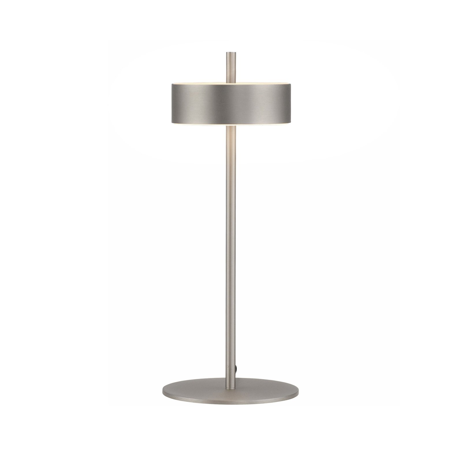 Paul Neuhaus Lampe de table LED intelligente Q-Rotate aluminium 40 cm