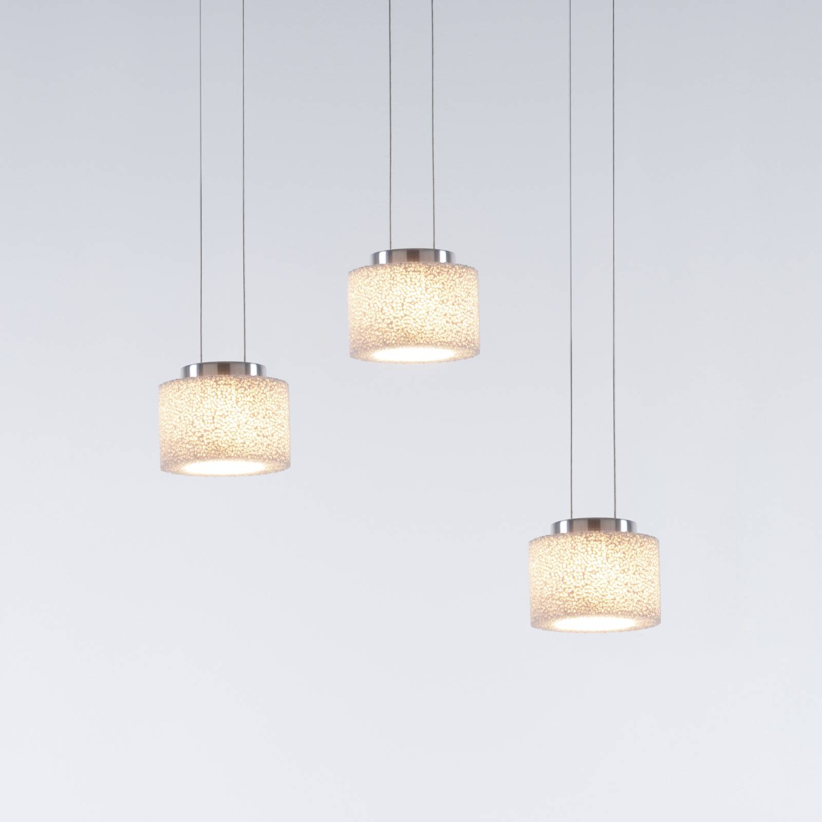 Image of Serien Lighting serien.lighting Reef suspension, 1 lampe, brossée 4260331391895