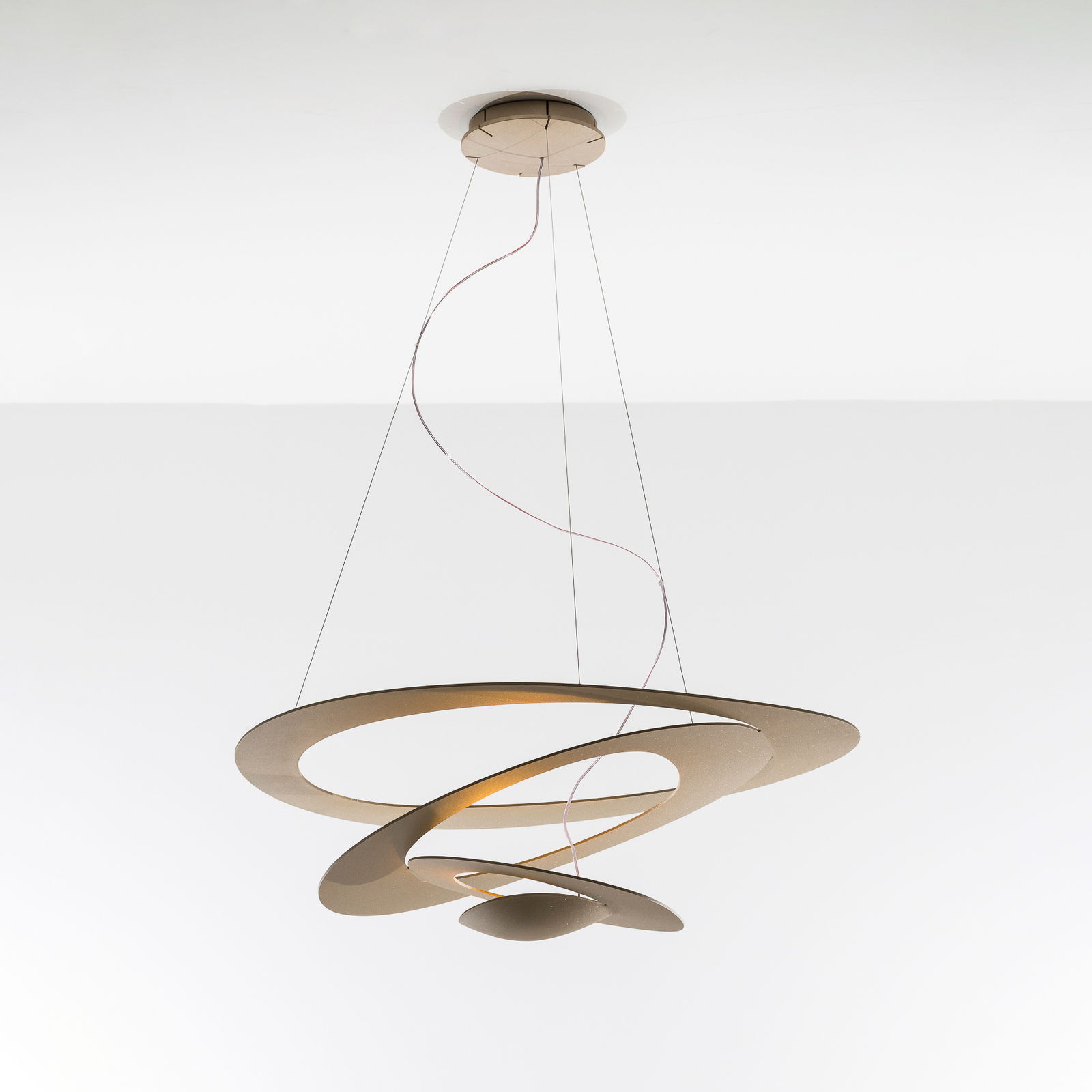 Pirce LED Lámpara Colgante Oro - Artemide