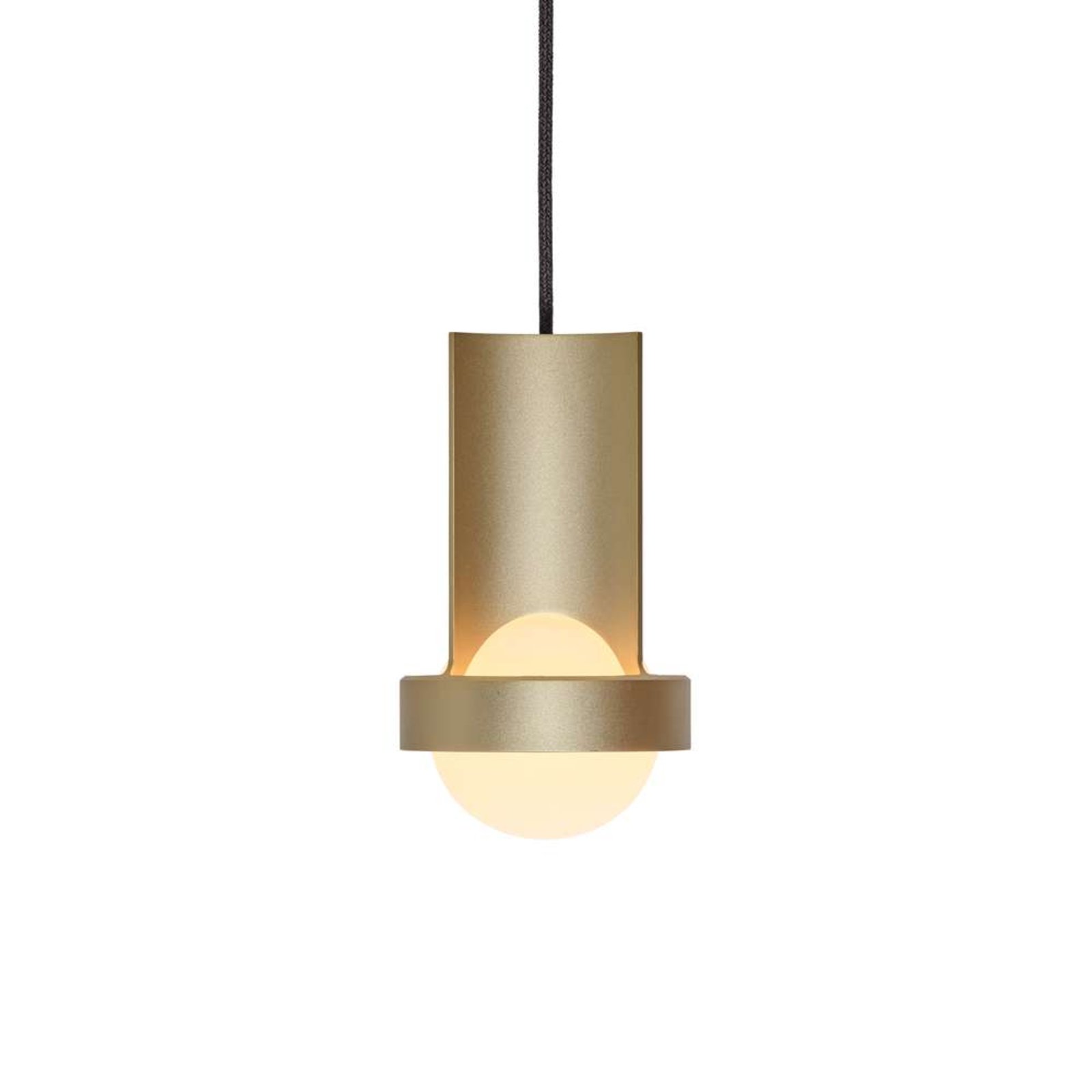 Loop Lustră Pendul Single Small w/Sphere III Gold - Tala