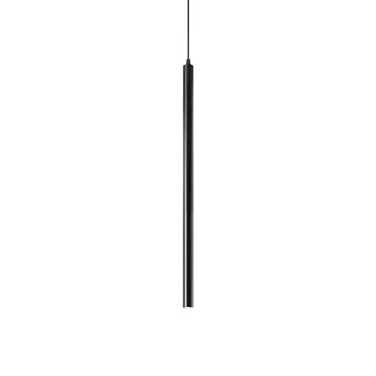 Ideal Lux Ultrathin LED-Hängelampe Ø 3cm schwarz