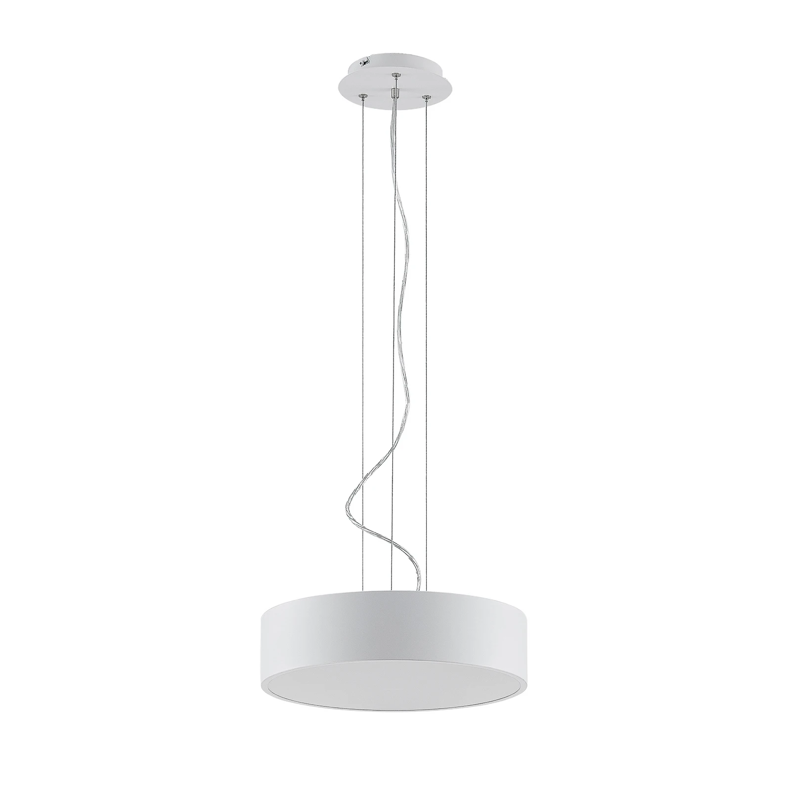 Arcchio LED-es függőlámpa Noabelle, Ø 40 cm, fehér, fém