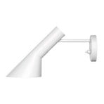 AJ Aplique de Pared Blanco - Louis Poulsen