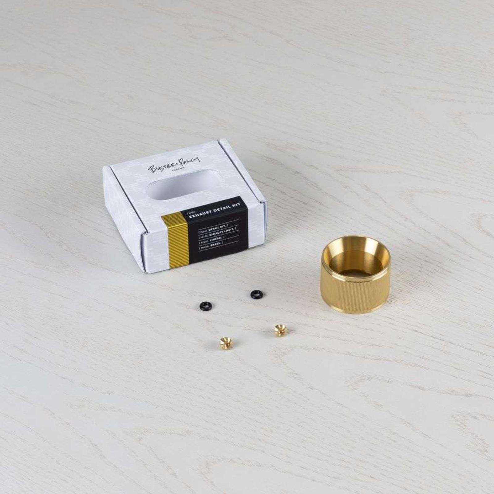 Exhaust Linear Surface Spoturi Graphite/Brass - Buster+Punch