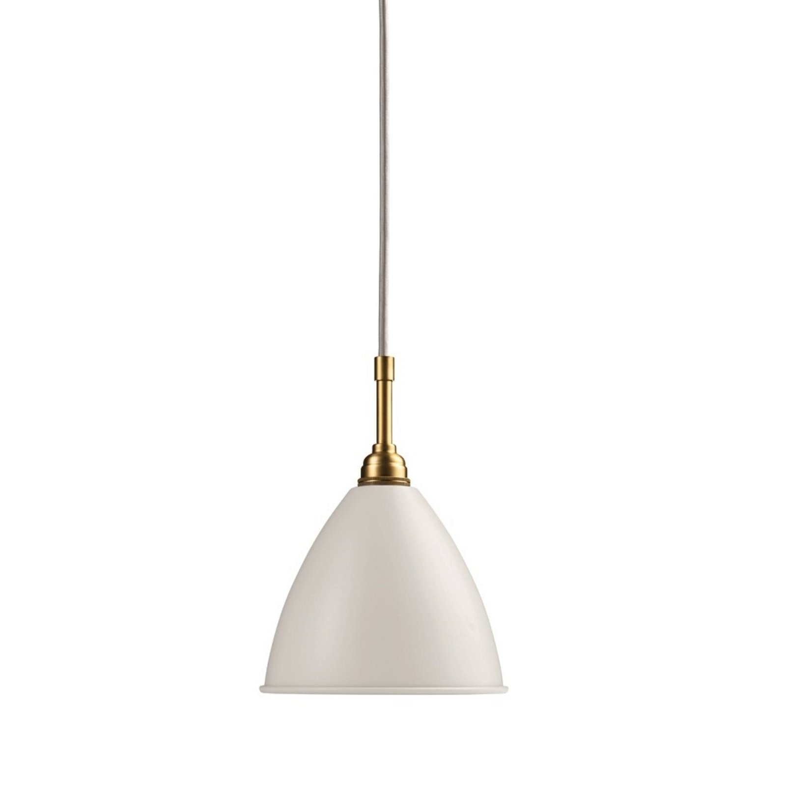 Bestlite BL9 Lustră Pendul ø16 Brass/Matte White - GUBI