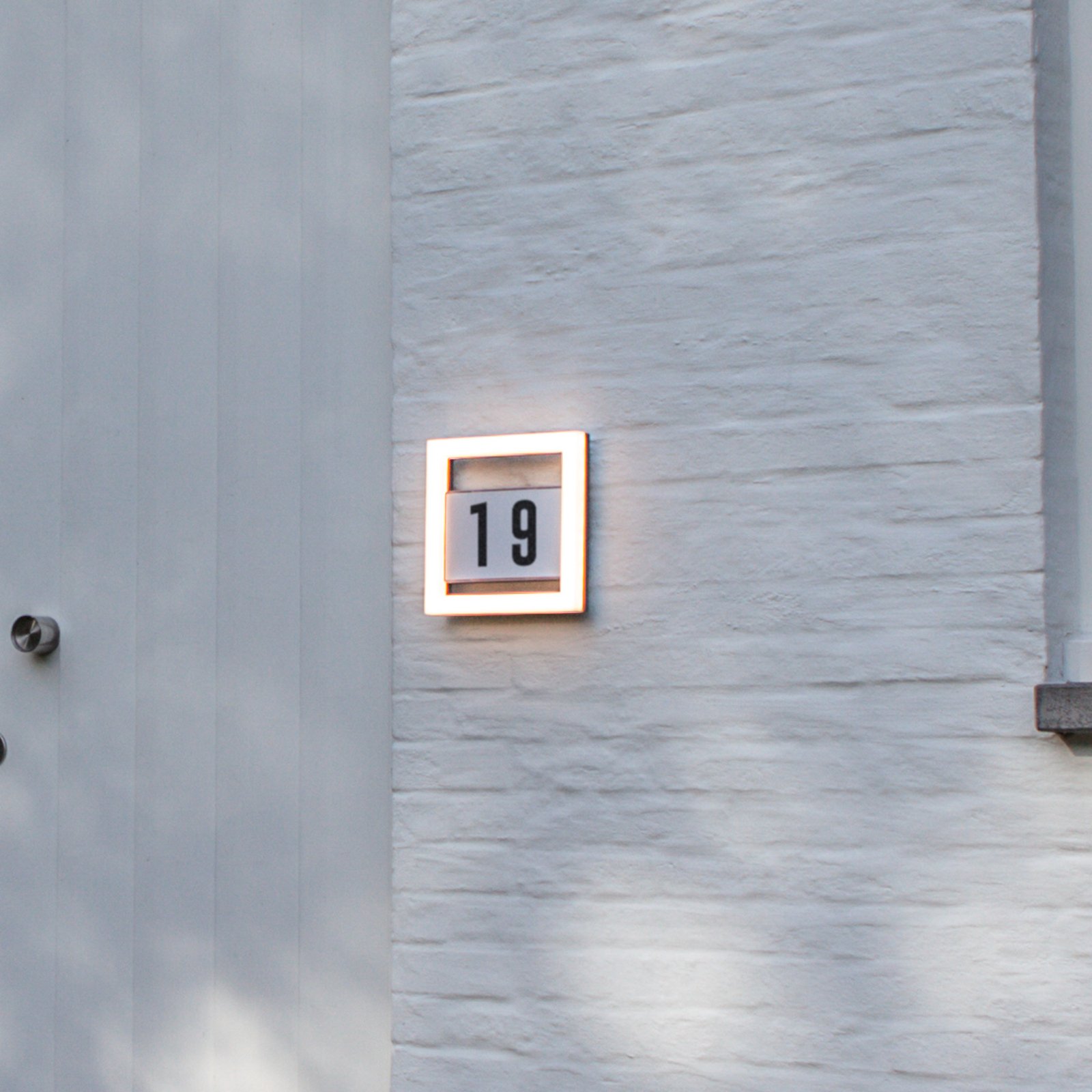 LED-Hausnummernleuchte Alice ohne Sensor