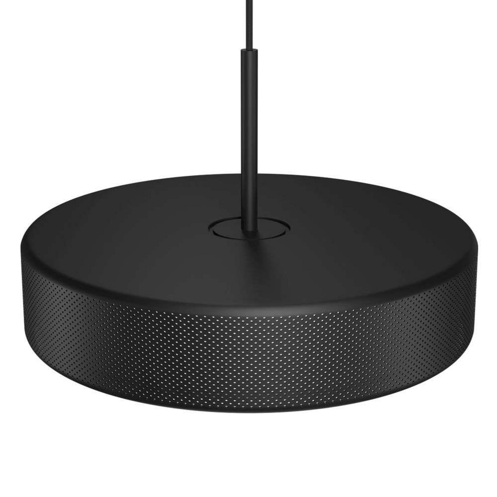 Grain Pendel L Matt Black Herstal - Spisestue - Metal