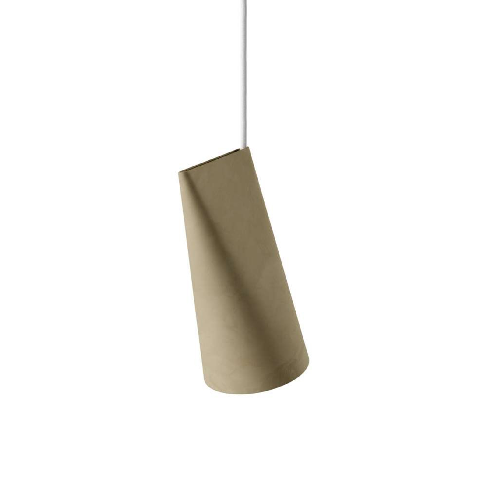 Ceramic Narrow Pendant Olive - Moebe