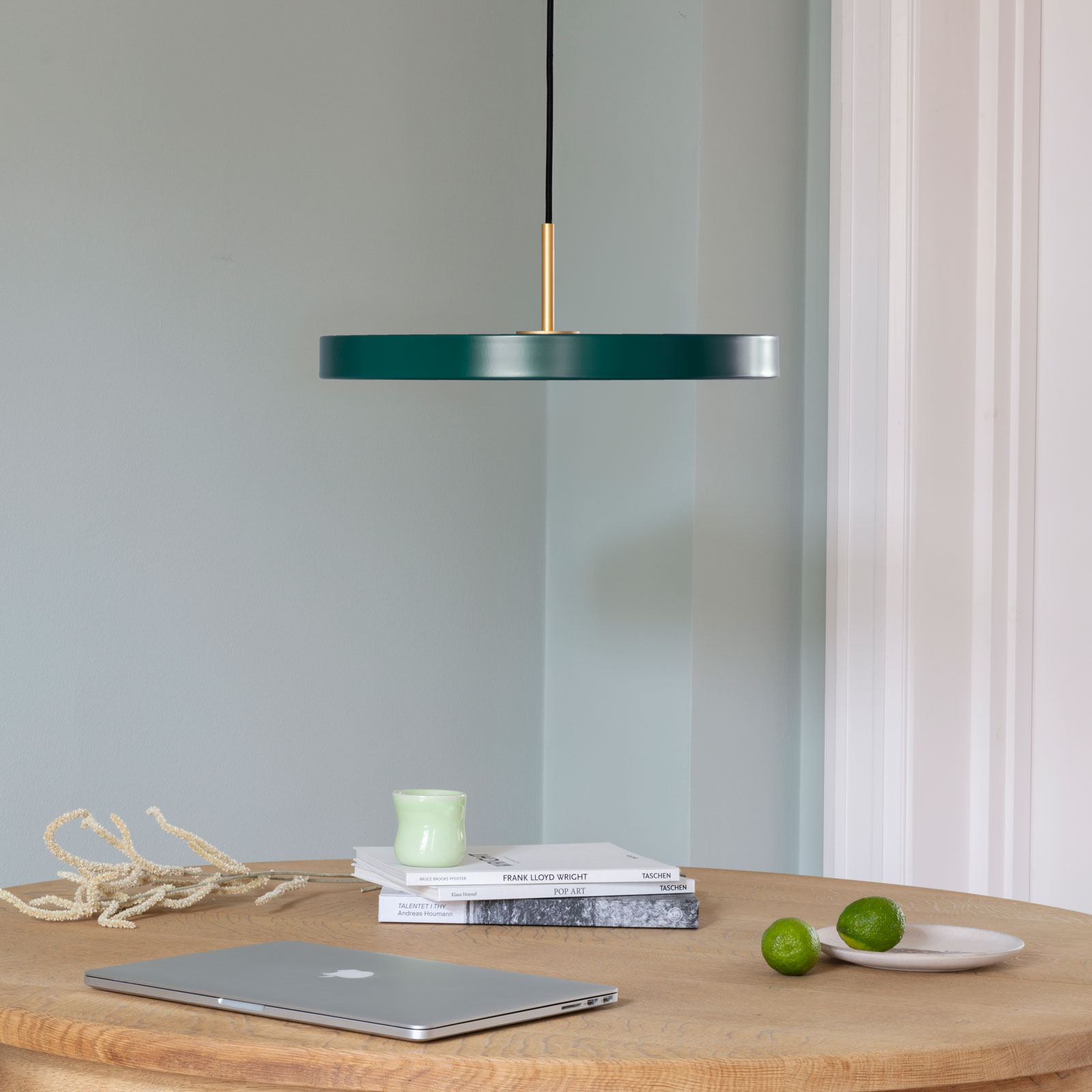 Asteria Pendant Medium Forest Green - UMAGE