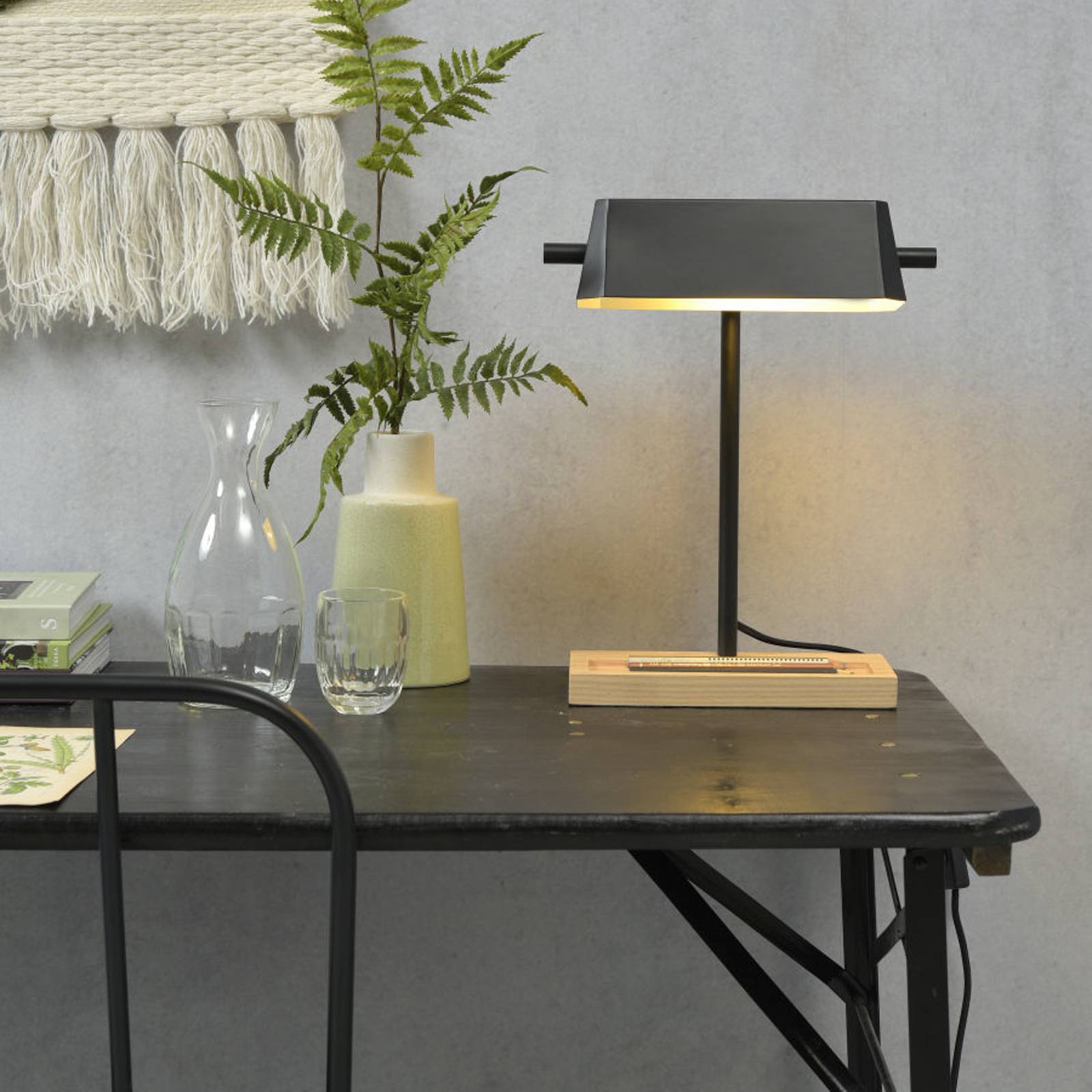 It’s about RoMi Cambridge bordlampe svart