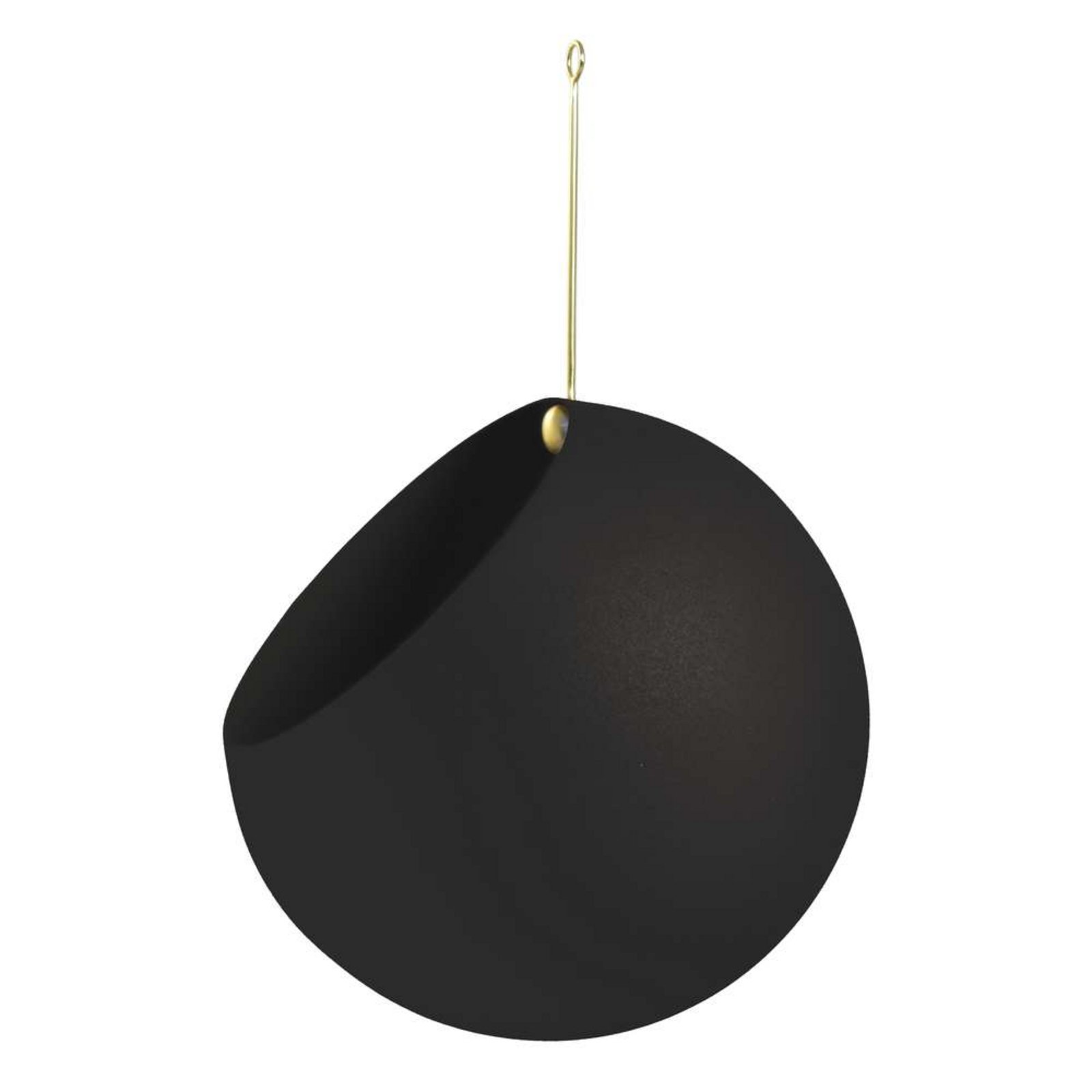 Globe Växtkruka Ø21xH32 Black/Gold - AYTM