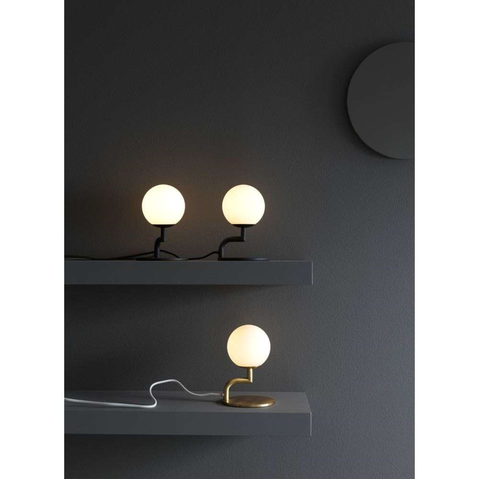 Mobil 18 Lampadar Black/Opal - Pholc