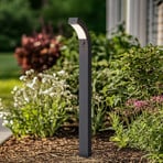 Lucande Borne lumineuse LED Lennik, capteur, 100 cm, anthracite