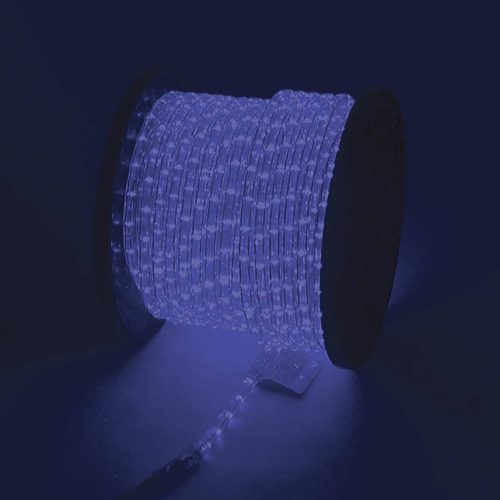 EUROLITE Rubberlight RL1 ljusslang blå 44 m