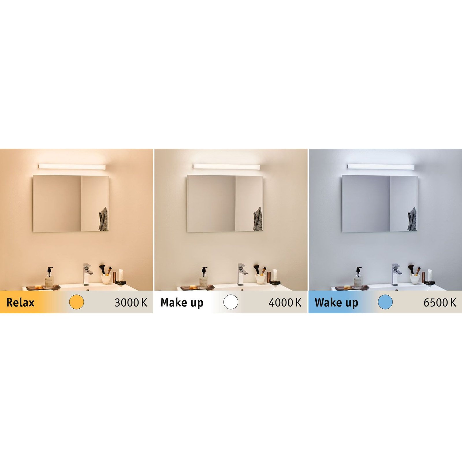 Luno LED Wall Lamp 8W IP44 Aluminium - Paulmann