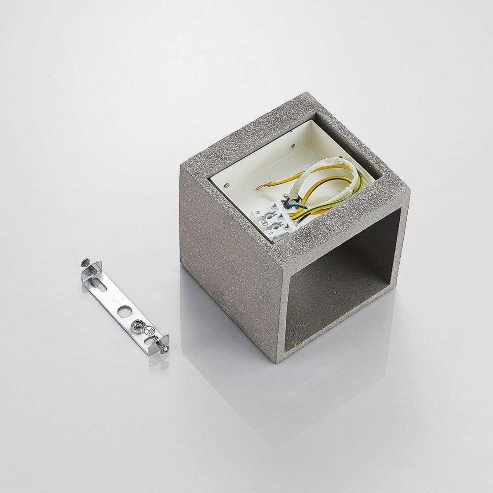 Nellie LED Applique Murale L11,5 Concrete - Lindby
