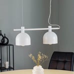 Hanglamp 976, 2-lamps, wit