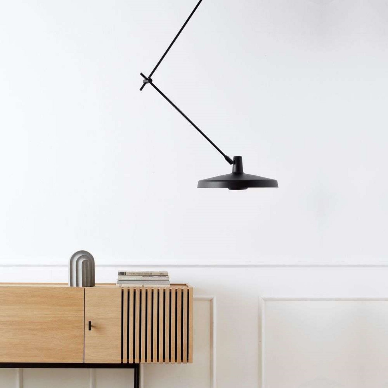 Arigato 45 Ceiling Lamp Black - Grupa