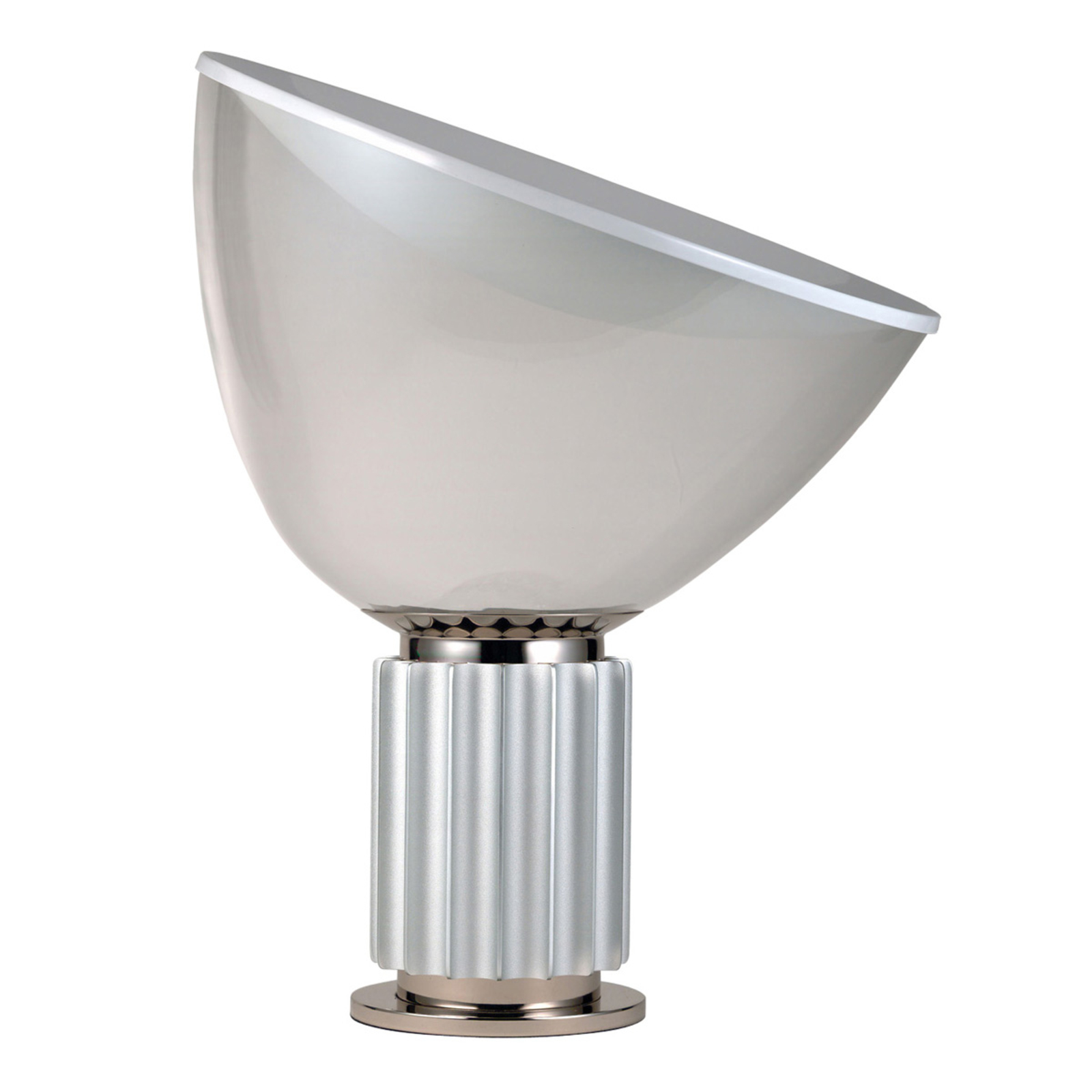 Futuristisk TACCIA bordlampe, aluminium