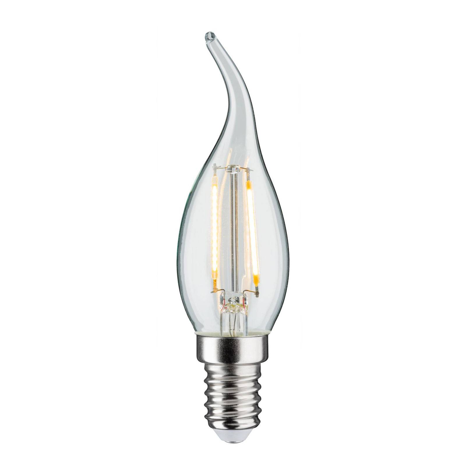 LED-Kerzenlampe E14 2,8W 2.700K Windstoß Filament