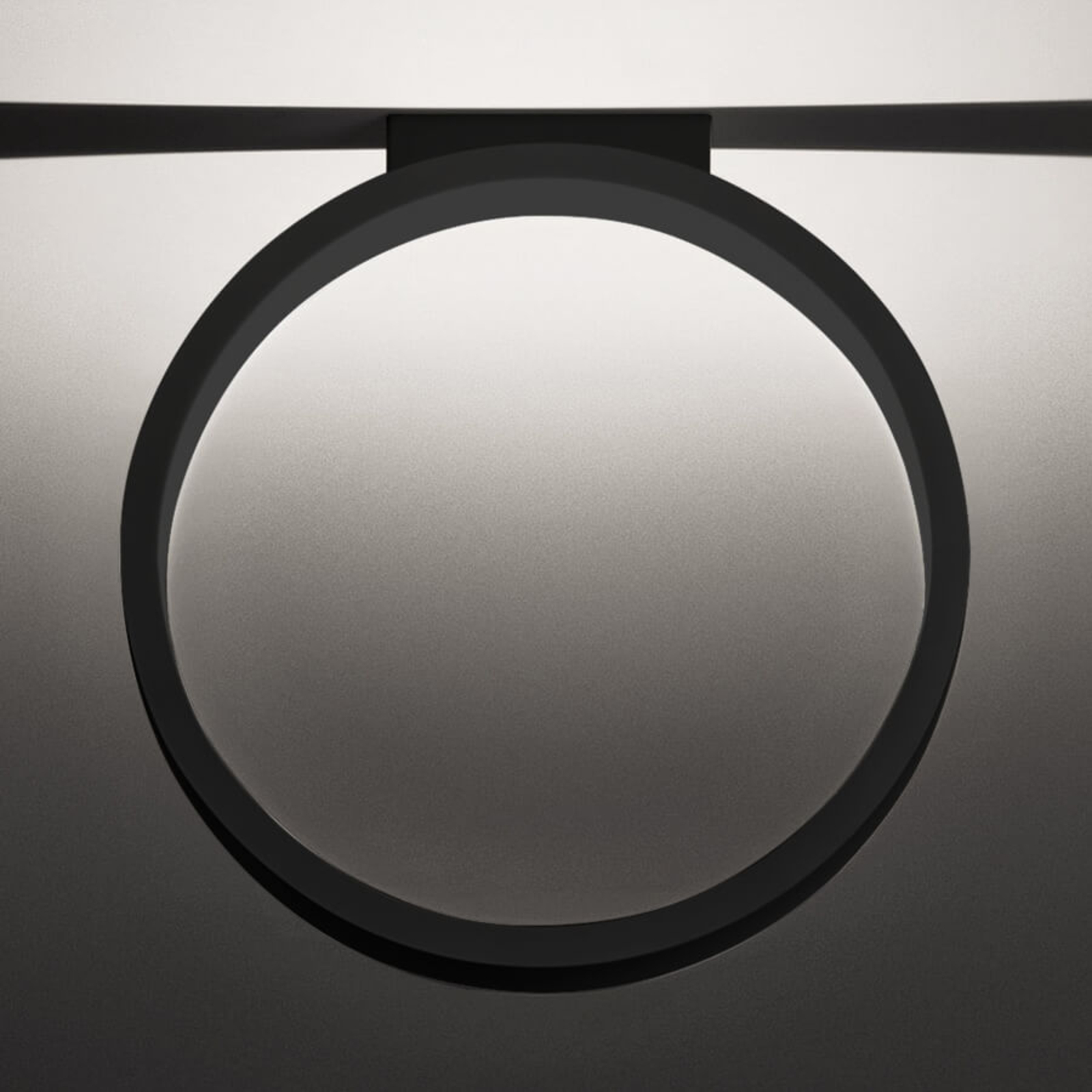 Cini&Nils Assolo - LED-taklampe, svart, 43 cm