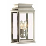 St Martins brass outdoor wall light, one-bulb