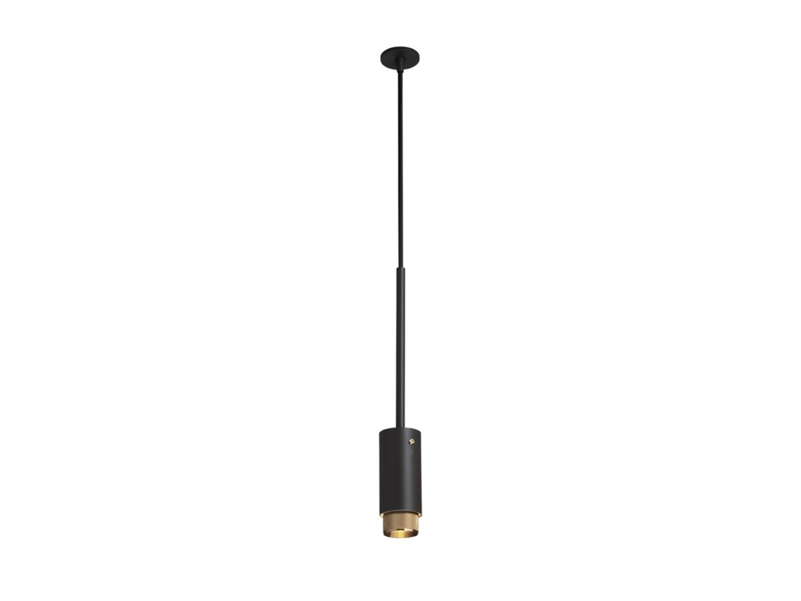 Exhaust Linear Lustră Pendul Graphite/Brass - Buster+Punch