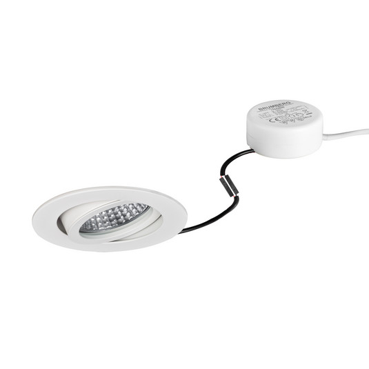 Brumberg 325207 Faretto Da Incasso Alogeno – Colore Bianco, Corpo Orientabile, Ideale Per Controsoffitti - 3