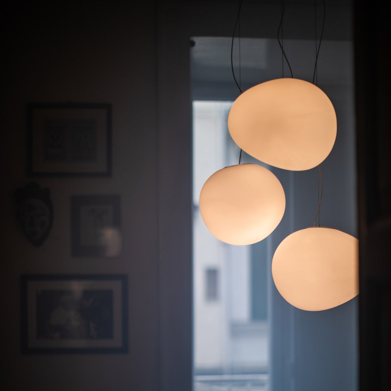 Gregg grande LED-Hängeleuchte, dimmbar - Foscarini