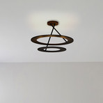 Bopp Stella LED-Deckenlampe 2 Ringe