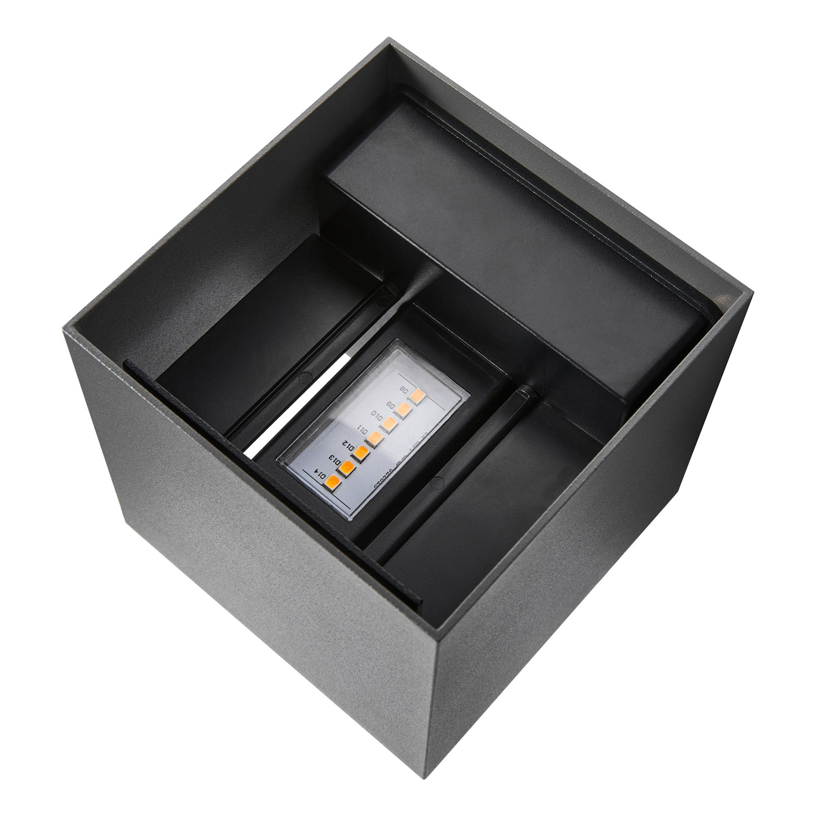 Milda Kubi Candeeiro de Parede Exterior Anthracite - Nordlux