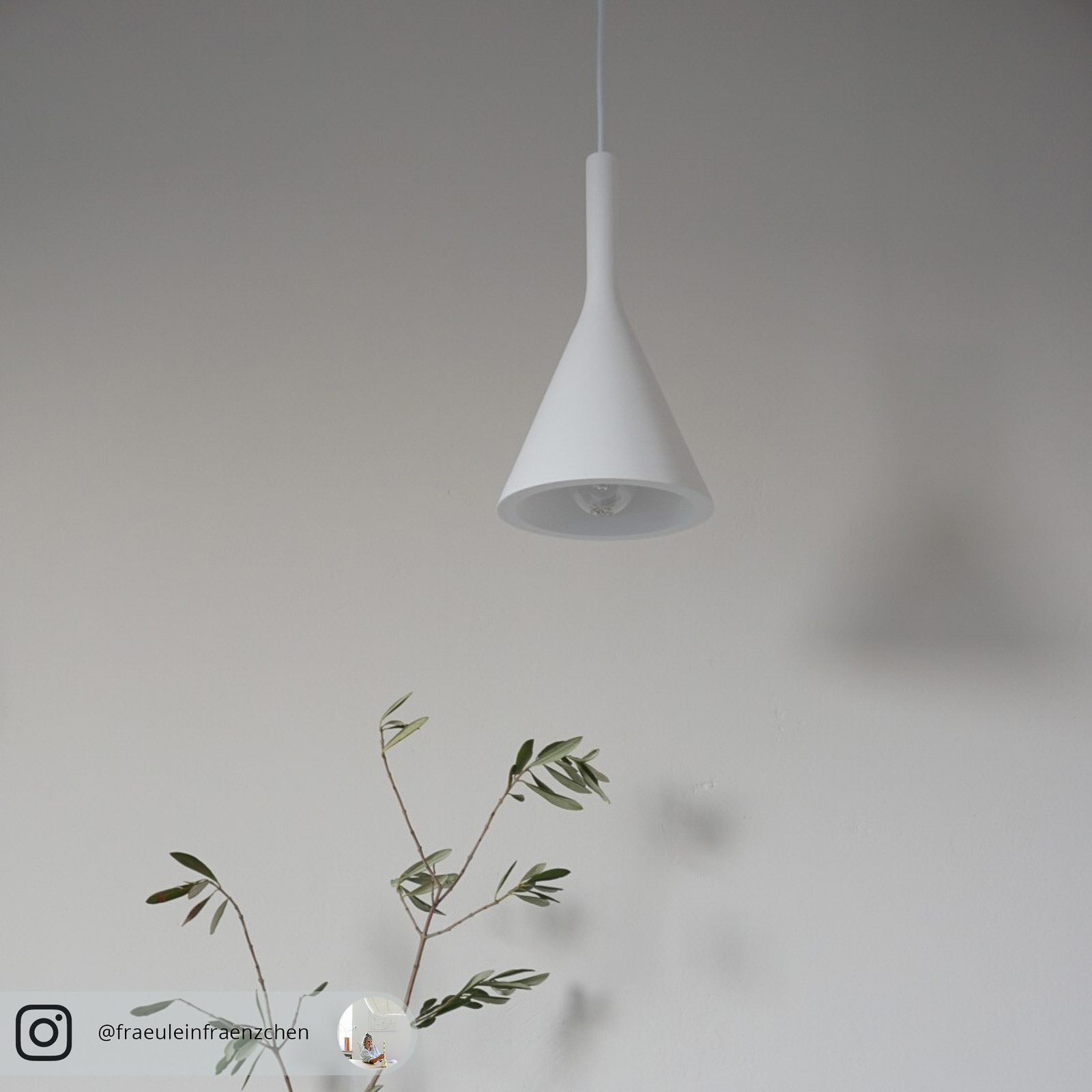 Cone-shaped Gipsy hanging light
