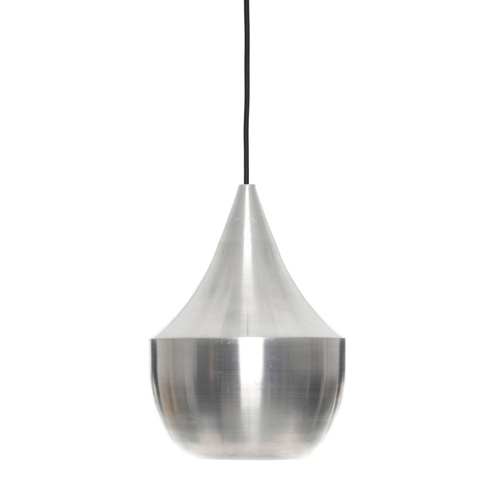 Tom Dixon LED-Hängelampe Beat Fat Unbeaten, aluminiumfarben