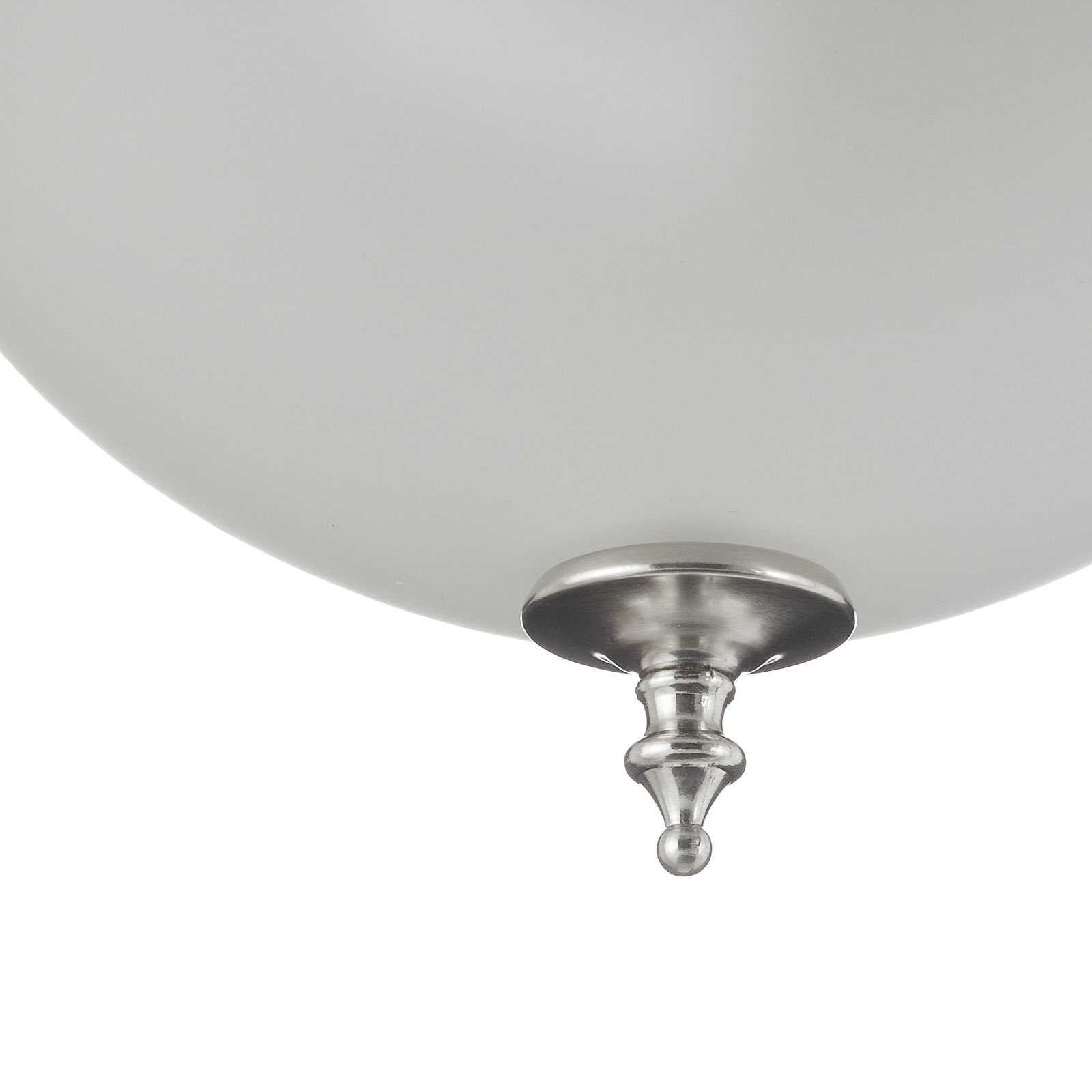 Westinghouse Harwell plafondlamp, nikkel