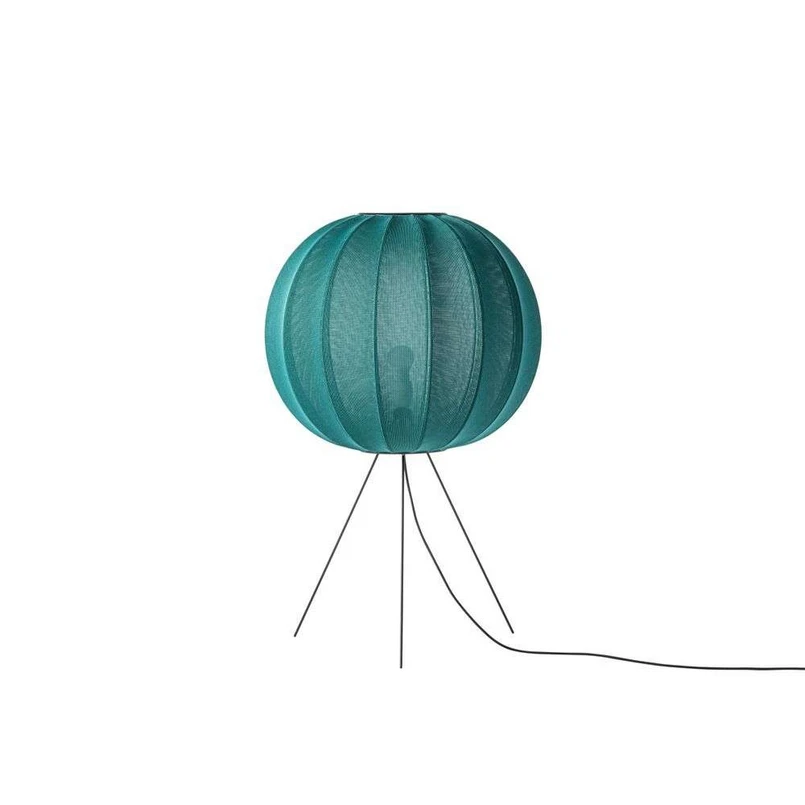 Made By Hand – Knit-Wit 60 Round Golvlampa Medium Seagrass