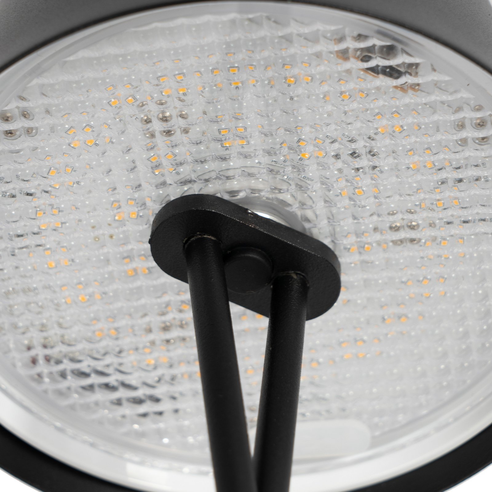 Janea Cross Portable Table Lamp Dim. IP54 Black - Lindby