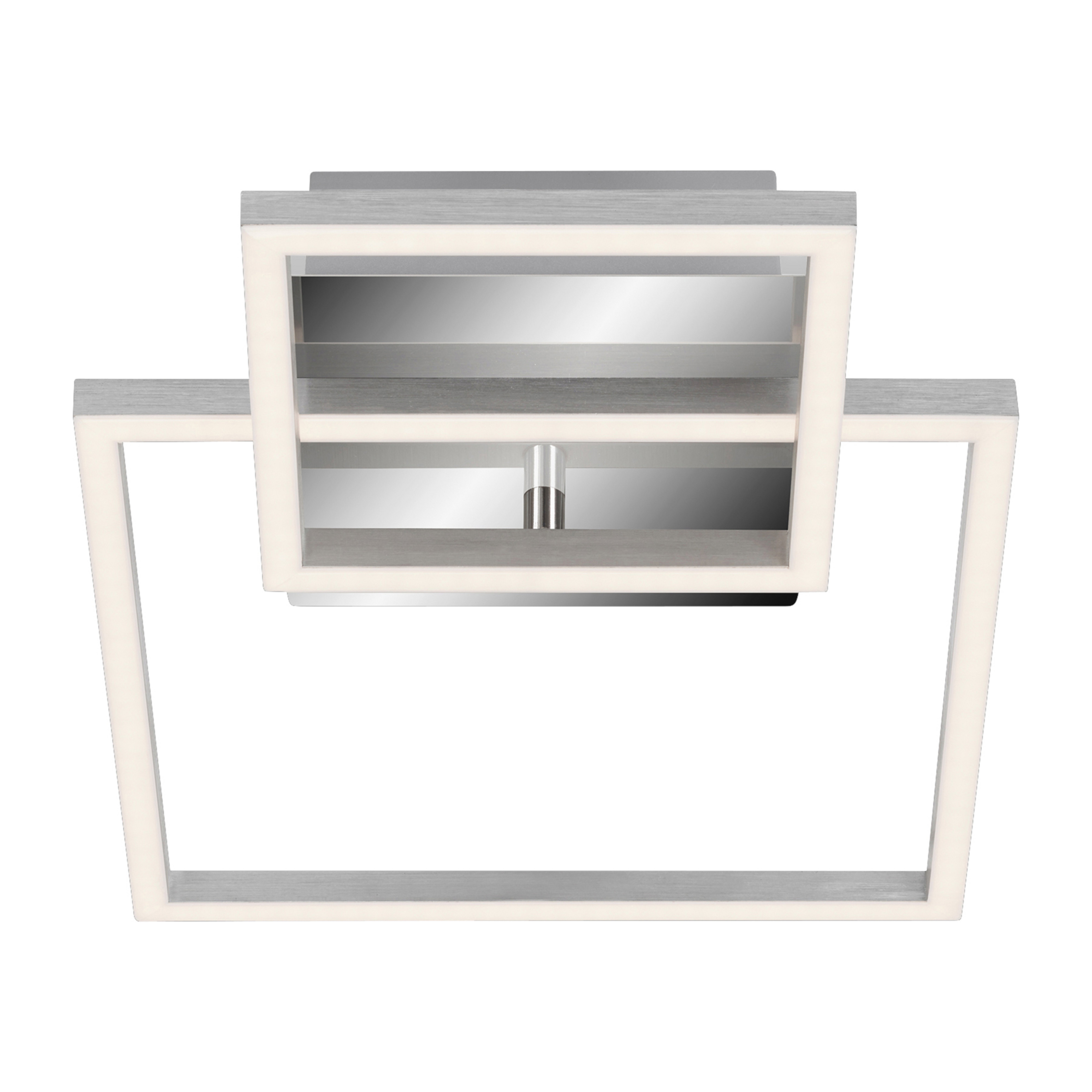 Plafonnier LED Frames 1 petit carré/1 grand carré