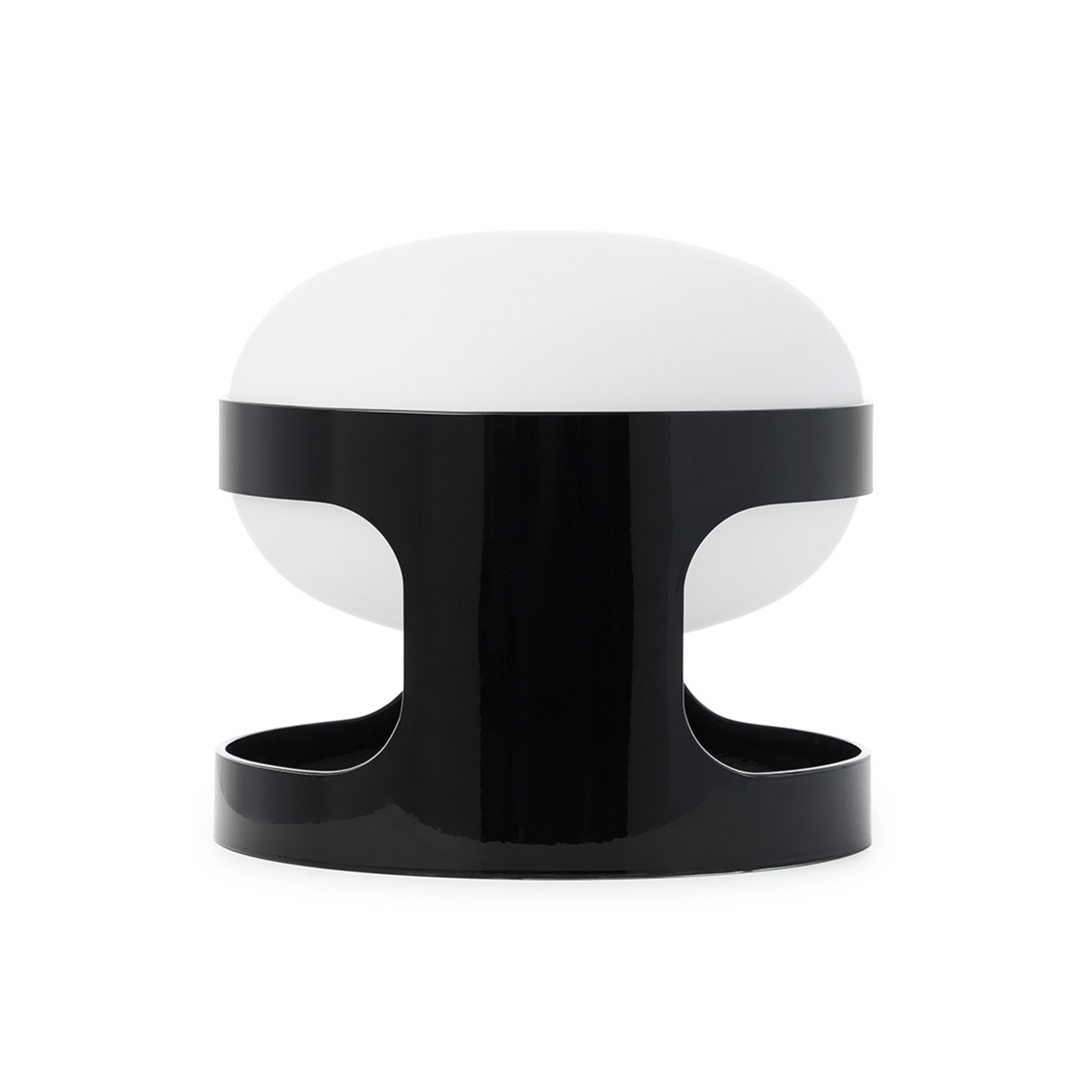 lampe de table LED KD28, noire, hauteur 23 cm - Kartell