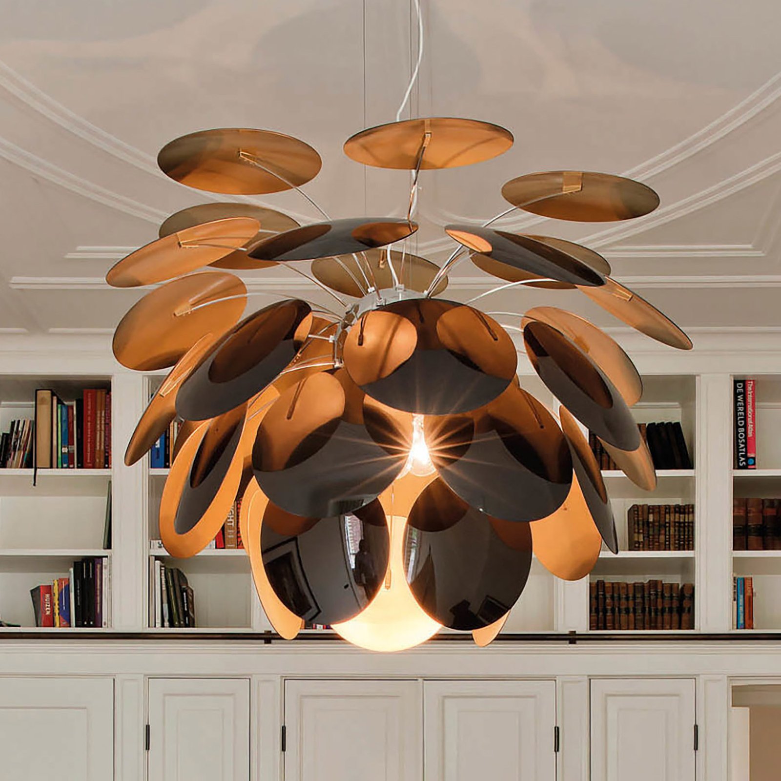 Discoco Suspension Ø88 Noir/Or - Marset