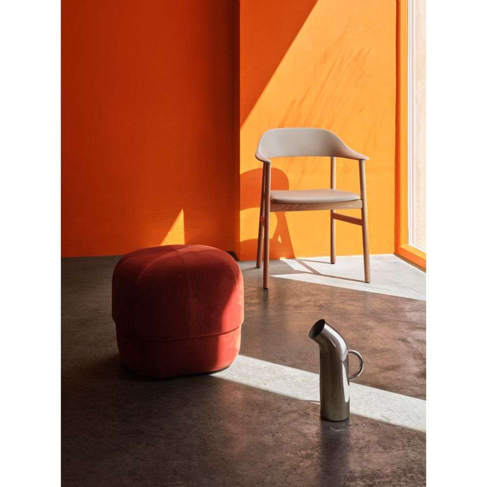 Circus Pouf Small Rust - Normann Copenhagen