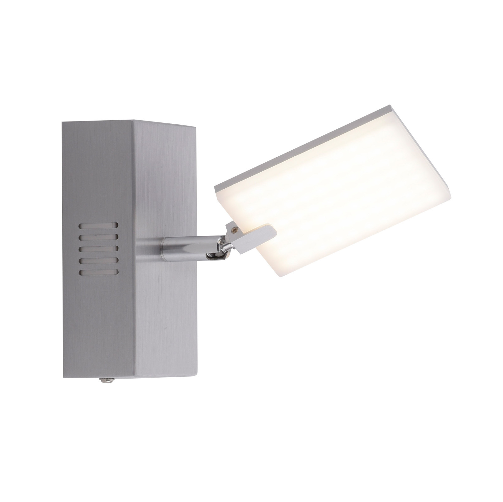 PURE Mira LED fali lámpa távirányítóval, CCT, alu